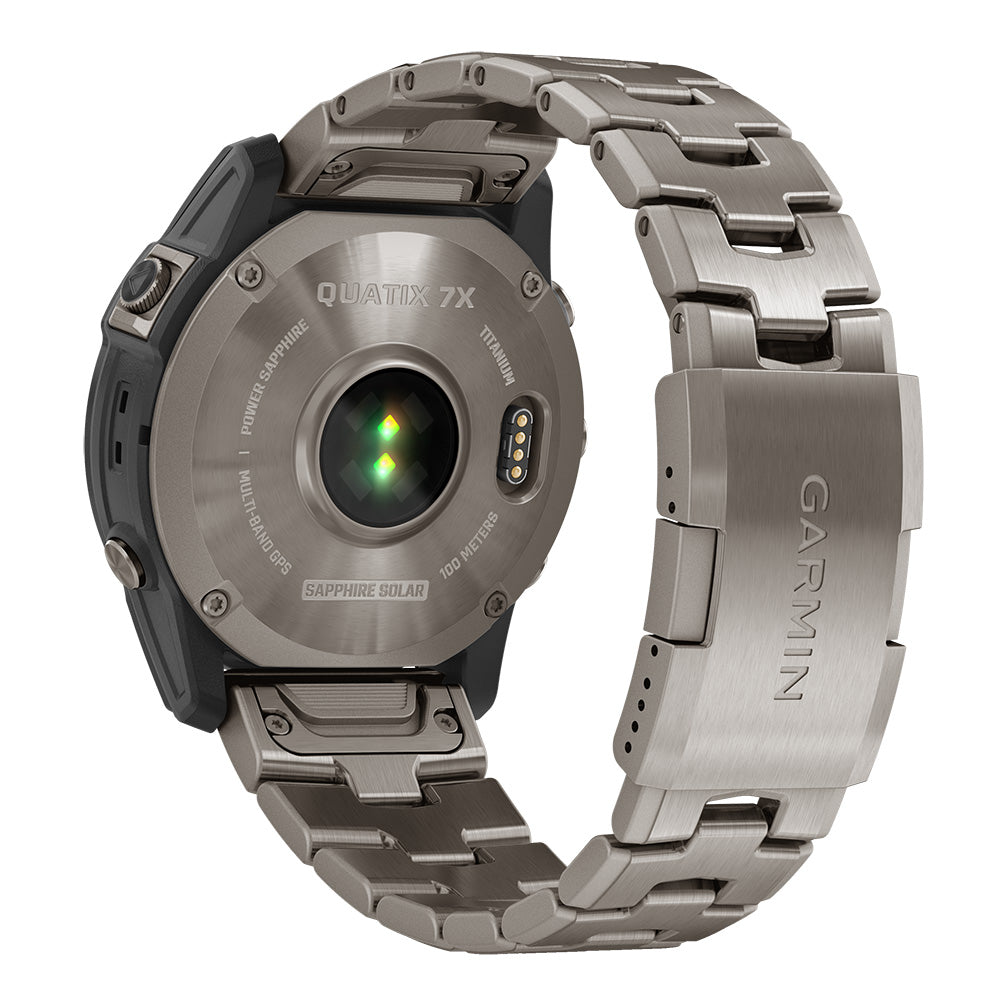 Garmin quatix 7 - Solar Edition Marine GPS Smartwatch w/Solar Charging [010-02541-60] - BuoyMart.com  Accessories Garmin