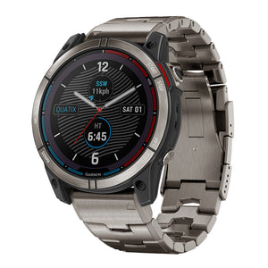 Garmin quatix 7 - Solar Edition Marine GPS Smartwatch w/Solar Charging [010-02541-60] - BuoyMart.com  Accessories Garmin