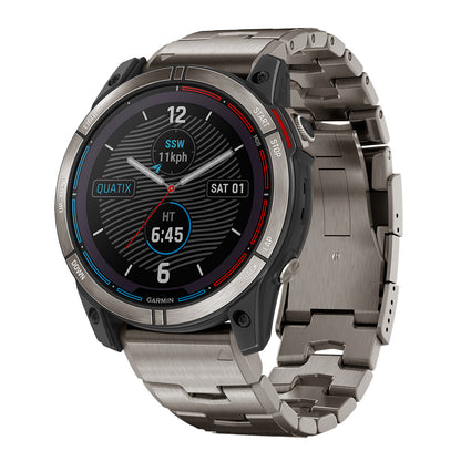 Garmin quatix 7 - Solar Edition Marine GPS Smartwatch w/Solar Charging [010-02541-60] - BuoyMart.com  Accessories Garmin