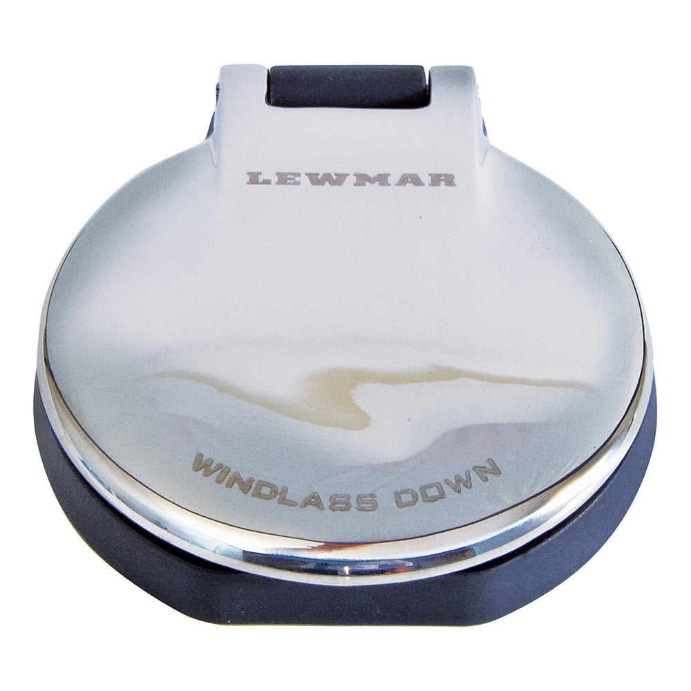Lewmar Deck Foot Switch - Windlass Down - Stainless Steel [68000888] - BuoyMart.com  Windlass Accessories Lewmar
