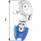 Wichard HR Snap Shackle w/Thimble Eye - Length 3-3/4" [02493] - BuoyMart.com  Shackles/Rings/Pins Wichard Marine