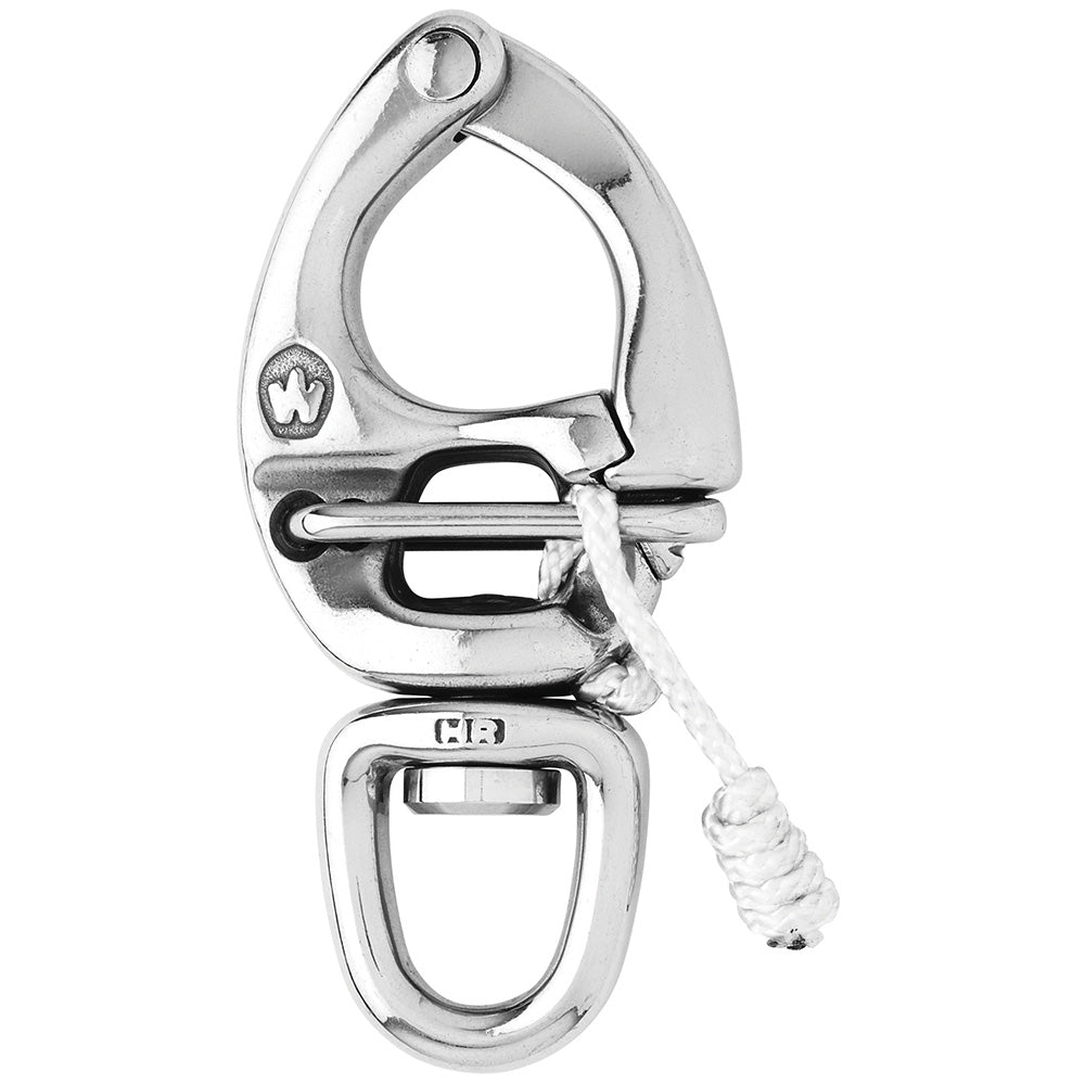 Wichard HR Quick Release Snap Shackle w/Swivel Eye - Length 2-3/4" [02673] - BuoyMart.com  Shackles/Rings/Pins Wichard Marine