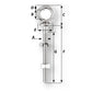 Wichard Eye Bolt - Diameter 15/32" - Length 2-3/8" [06491] - BuoyMart.com  Accessories Wichard Marine
