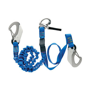 Wichard Double Releasable Elastic Tether Fixed Line w/3 Hooks [07008] - BuoyMart.com  Accessories Wichard Marine