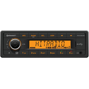 Continental Stereo w/AM/FM/BT/USB - 12V [TR7412UB-OR] - BuoyMart.com  Stereos Continental