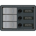 Blue Sea 8665 Contura 3 Bilge Pump Control Panel [8665] - BuoyMart.com  Switches & Accessories Blue Sea Systems