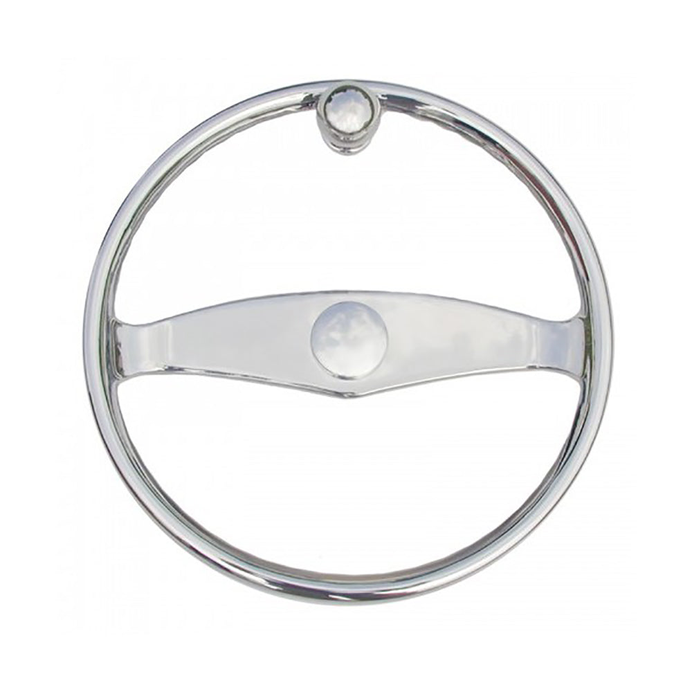 Schmitt Marine - Ongaro Wheel - 15.5" w/Knob for 3/4" Teleflex Tapered Shaft [50003] - BuoyMart.com  Steering Wheels Schmitt Marine