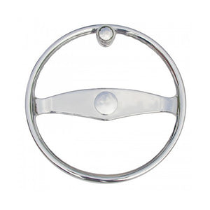 Schmitt Marine - Ongaro Wheel - 15.5" w/Knob for 3/4" Teleflex Tapered Shaft [50003] - BuoyMart.com  Steering Wheels Schmitt Marine