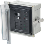 Blue Sea 3121 - SMS Panel Enclosure w/ELCI (16A)  3 Blanks - 230V AC [3121] - BuoyMart.com  Electrical Panels Blue Sea Systems