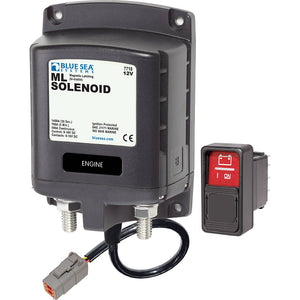 Blue Sea 7718100 - ML-Series Solenoid Switch - Deutsch Connector - 12V [7718100] - BuoyMart.com  Battery Management Blue Sea Systems