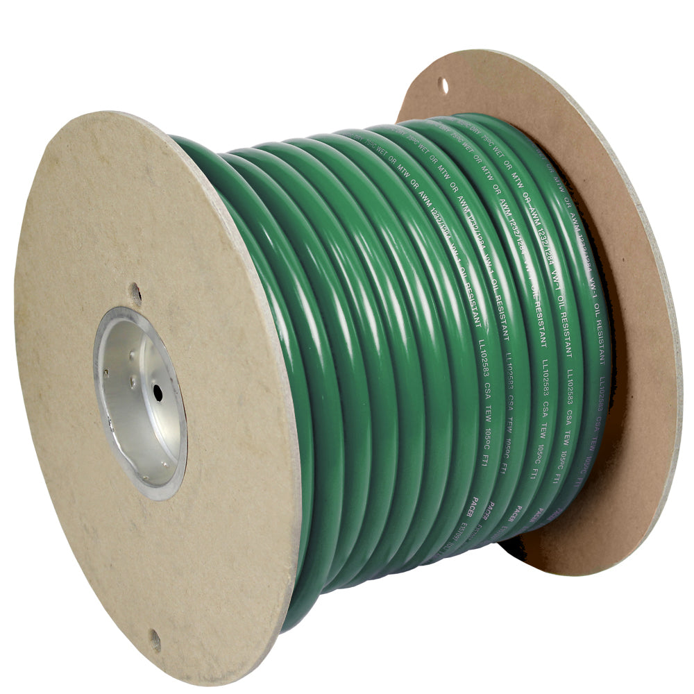 Pacer Green 4 AWG Battery Cable - 100 [WUL4GN-100] - BuoyMart.com  Wire Pacer Group