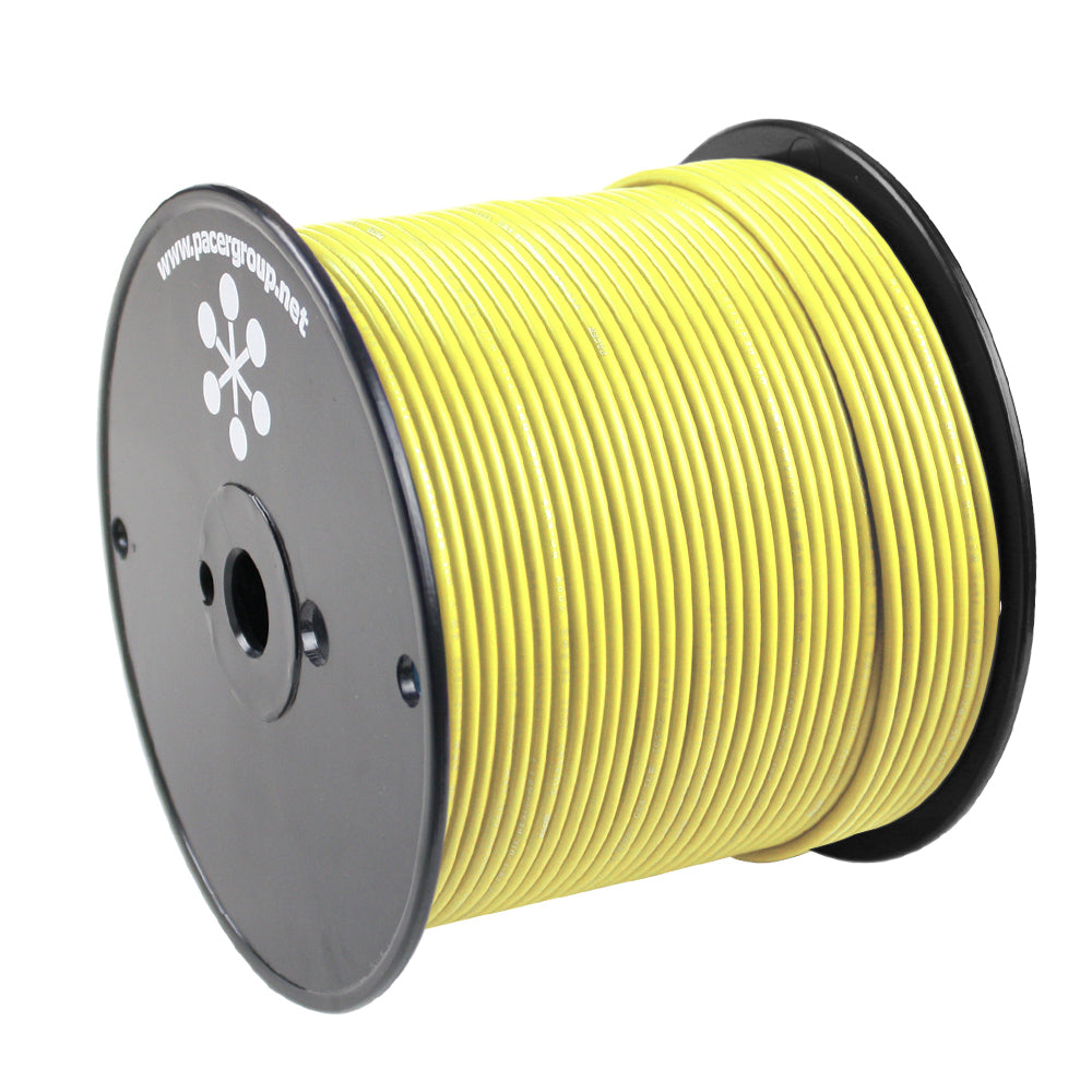 Pacer Yellow 18 AWG Primary Wire - 500 [WUL18YL-500] - BuoyMart.com  Wire Pacer Group