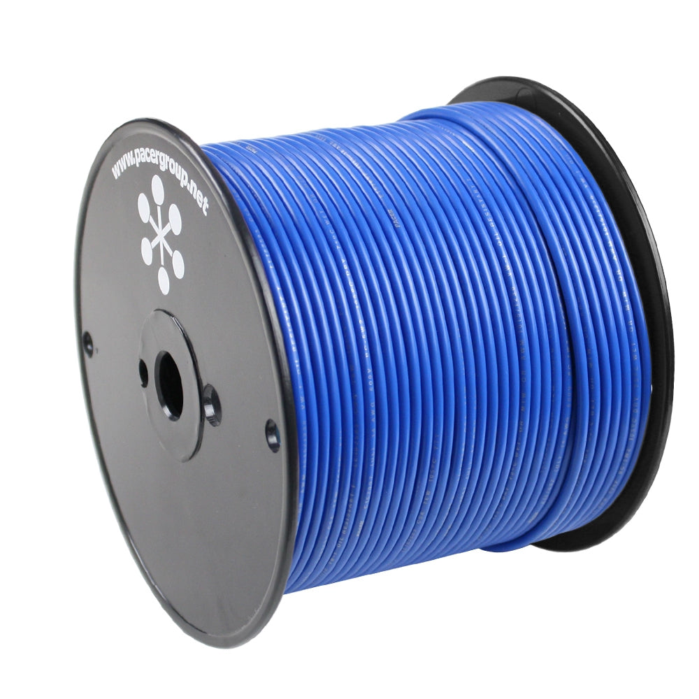 Pacer Blue 18 AWG Primary Wire - 500 [WUL18BL-500] - BuoyMart.com  Wire Pacer Group