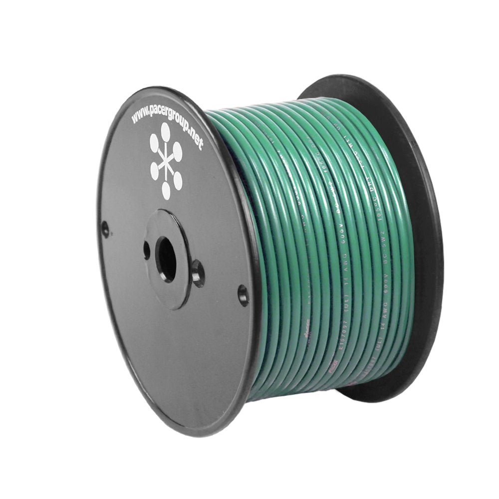 Pacer Green 16 AWG Primary Wire - 100 [WUL16GN-100] - BuoyMart.com  Wire Pacer Group