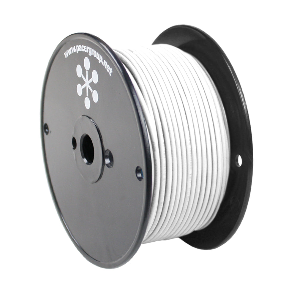 Pacer White 16 AWG Primary Wire - 250 [WUL16WH-250] - BuoyMart.com  Wire Pacer Group