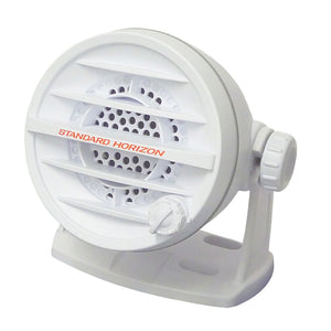 Standard Horizon 10W Amplified External Speaker - White [MLS-410PA-W] - BuoyMart.com  Accessories Standard Horizon