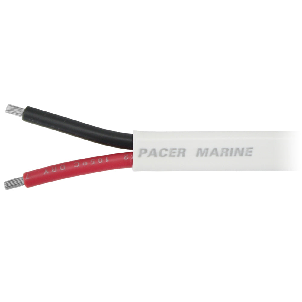 Pacer 10/2 AWG Duplex Cable - Red/Black - Sold By The Foot [W10/2DC-FT] - BuoyMart.com  Wire Pacer Group