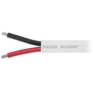 Pacer 10/2 AWG Duplex Cable - Red/Black - Sold By The Foot [W10/2DC-FT] - BuoyMart.com  Wire Pacer Group
