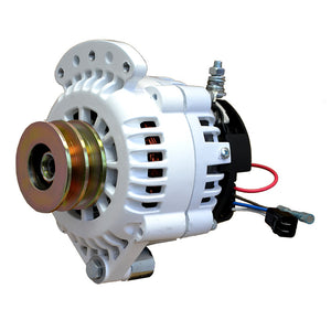 Balmar Alternator 120 AMP 12V 1-2" Single Foot Spindle Mount Dual Vee Pulley w/Isolated Ground [621-120-DV] - BuoyMart.com  Alternators Balmar