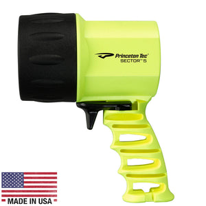 Princeton Tec Sector 5 LED Light - Neon Yellow [S522-NY] - BuoyMart.com  Flashlights Princeton Tec