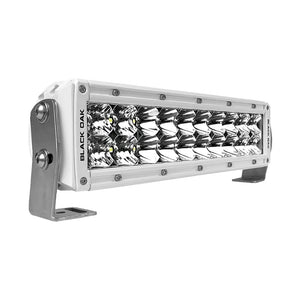 Black Oak Pro Series 3.0 Double Row 10" LED Light Bar - Combo Optics - White Housing [10CM-D5OS] - BuoyMart.com  Lighting Black Oak LED