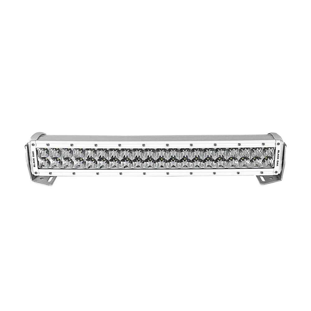 Black Oak Pro Series 3.0 Curved Double Row 20" LED Light Bar - Combo Optics - White Housing [20CCM-D5OS] - BuoyMart.com  Lighting Black Oak LED