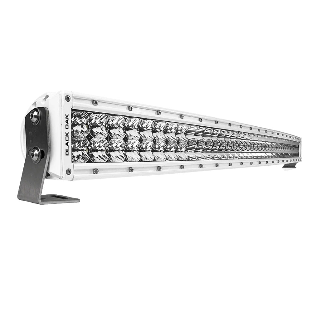 Black Oak Pro Series 3.0 Curved Double Row 40" LED Light Bar - Combo Optics - White Housing [40CCM-D5OS] - BuoyMart.com  Lighting Black Oak LED