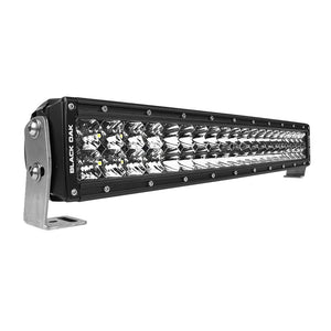 Black Oak Pro Series 3.0 Curved Double Row 20" LED Light Bar - Combo Optics - Black Housing [20CC-D5OS] - BuoyMart.com  Lighting Black Oak LED