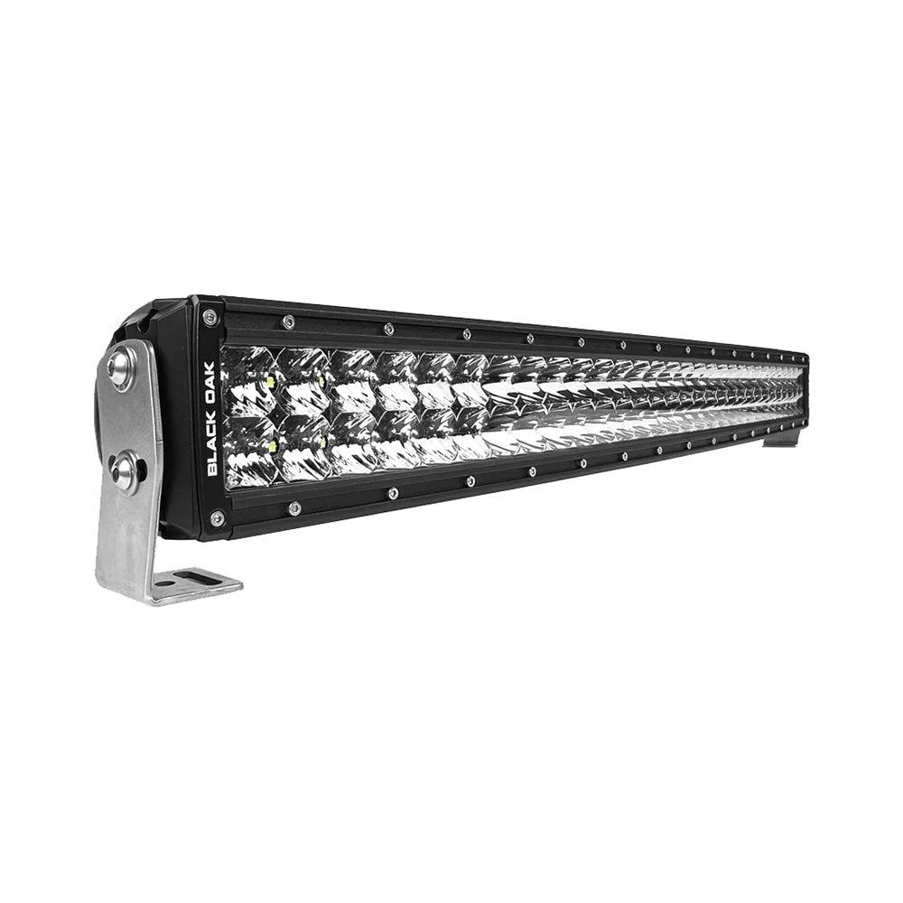 Black Oak Pro Series 3.0 Curved Double Row 30" LED Light Bar - Combo Optics - Black Housing [30CC-D5OS] - BuoyMart.com  Lighting Black Oak LED
