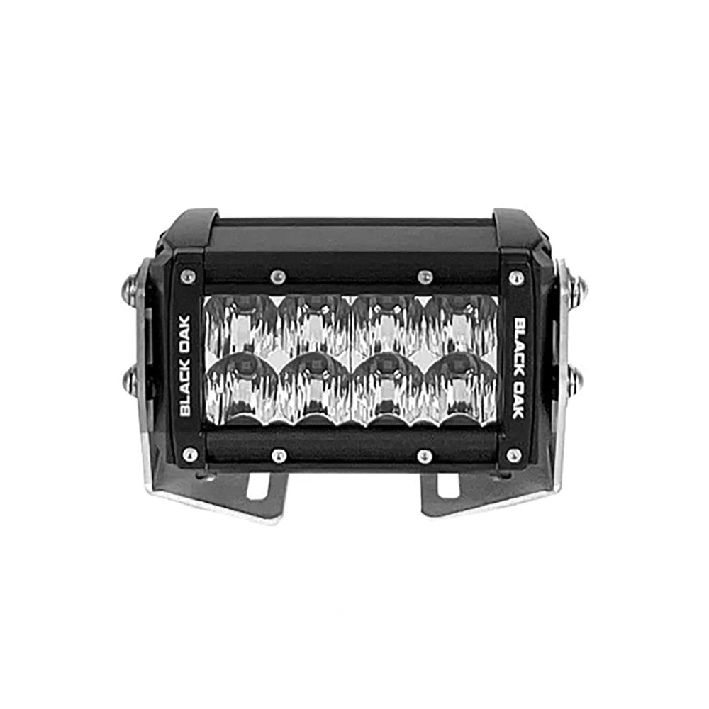 Black Oak Pro Series 3.0 Double Row 4" LED Light Bar - Spot Optics - Black Housing [4S-D5OS] - BuoyMart.com  Lighting Black Oak LED