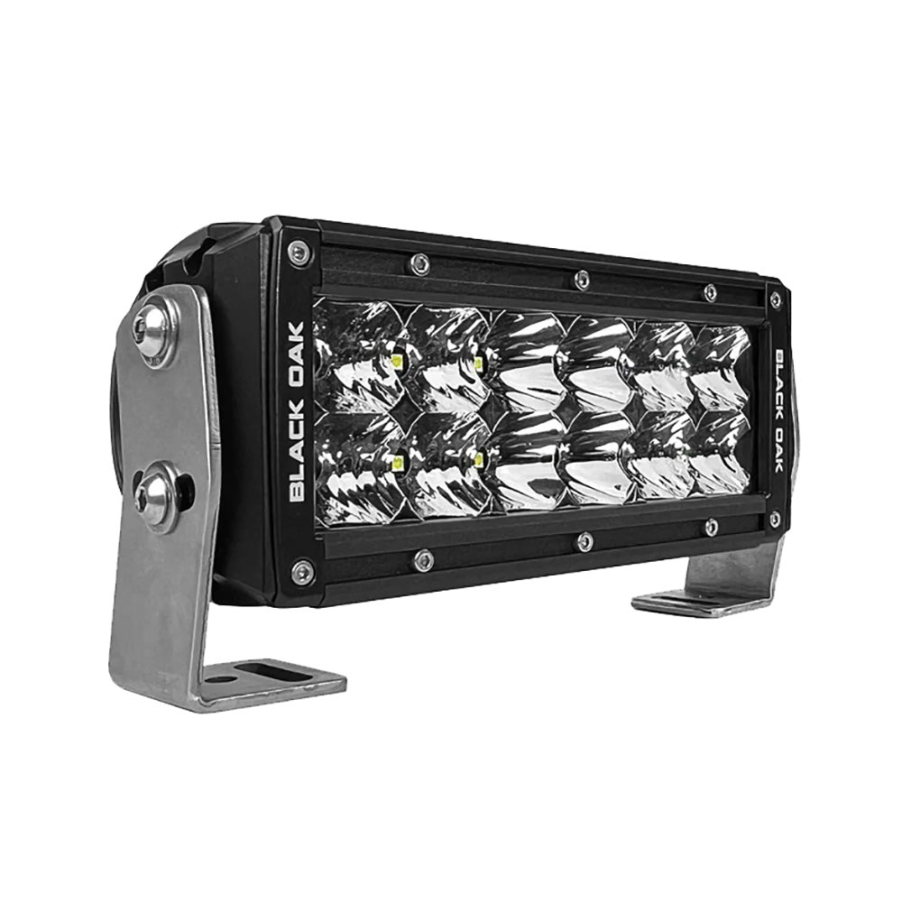 Black Oak Pro Series 3.0 Double Row 6" LED Light Bar - Combo Optics - Black Housing [6C-D5OS] - BuoyMart.com  Lighting Black Oak LED