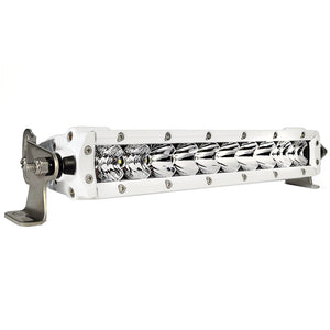 Black Oak Pro Series 3.0 Single Row 10" LED Light Bar - Combo Optics - White Housing [10CM-S5OS] - BuoyMart.com  Lighting Black Oak LED