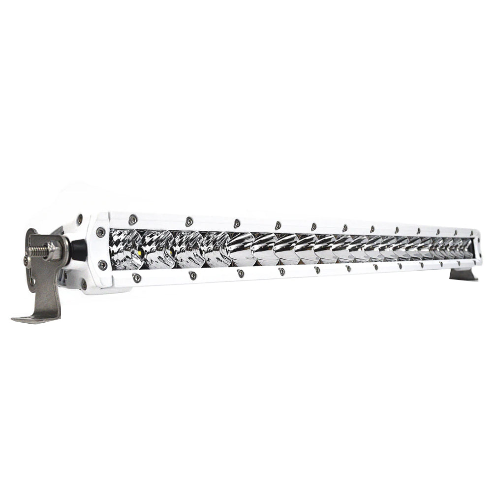 Black Oak Pro Series 3.0 Single Row 20" LED Light Bar - Combo Optics - White Housing [20CM-S5OS] - BuoyMart.com  Lighting Black Oak LED