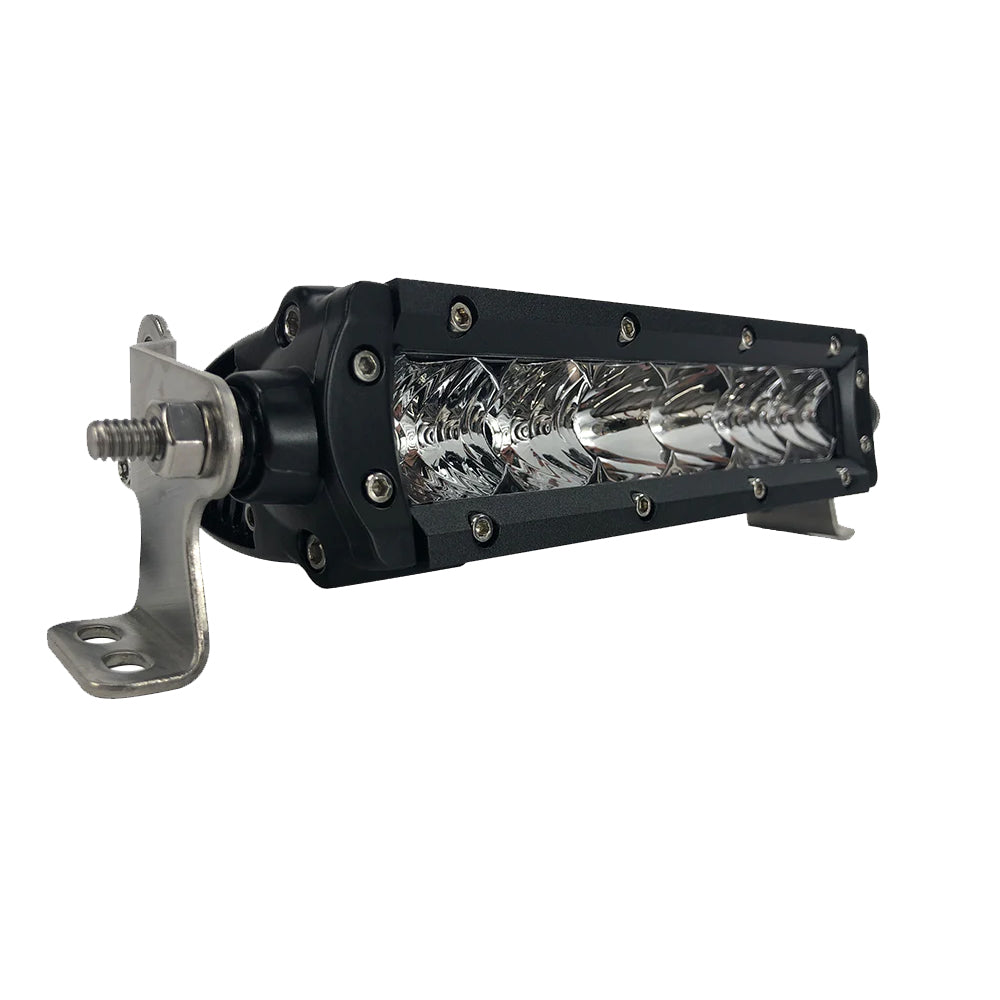 Black Oak Pro Series 3.0 Single Row 6" LED Light Bar - Combo Optics - Black Housing [6C-S5OS] - BuoyMart.com  Lighting Black Oak LED