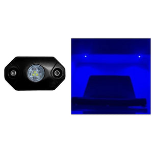 Black Oak Rock Accent Light - Blue - Black Housing [RL-B] - BuoyMart.com  Interior / Courtesy Light Black Oak LED