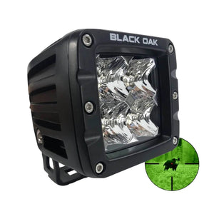Black Oak Pro Series 3.0 2" 850nm Infrared Pod Light - Flood Optics - Black Housing [2IR-POD850] - BuoyMart.com  Pods & Cubes Black Oak LED