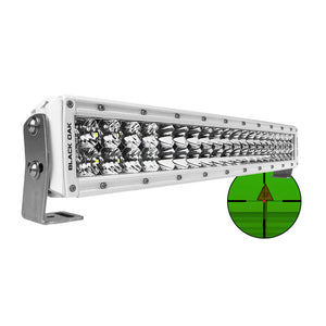 Black Oak Pro Series Double Row Combo Infrared 20" 850nm Light Bar - White [20MIR-850] - BuoyMart.com  Light Bars Black Oak LED