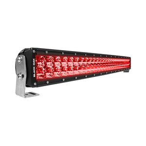 Black Oak 30" Curved Double Row Red LED Predator Hunting Light Bar - Combo Optics - Black Housing - Pro Series 3.0 [30CR-D3OS] - BuoyMart.com  Light Bars Black Oak LED