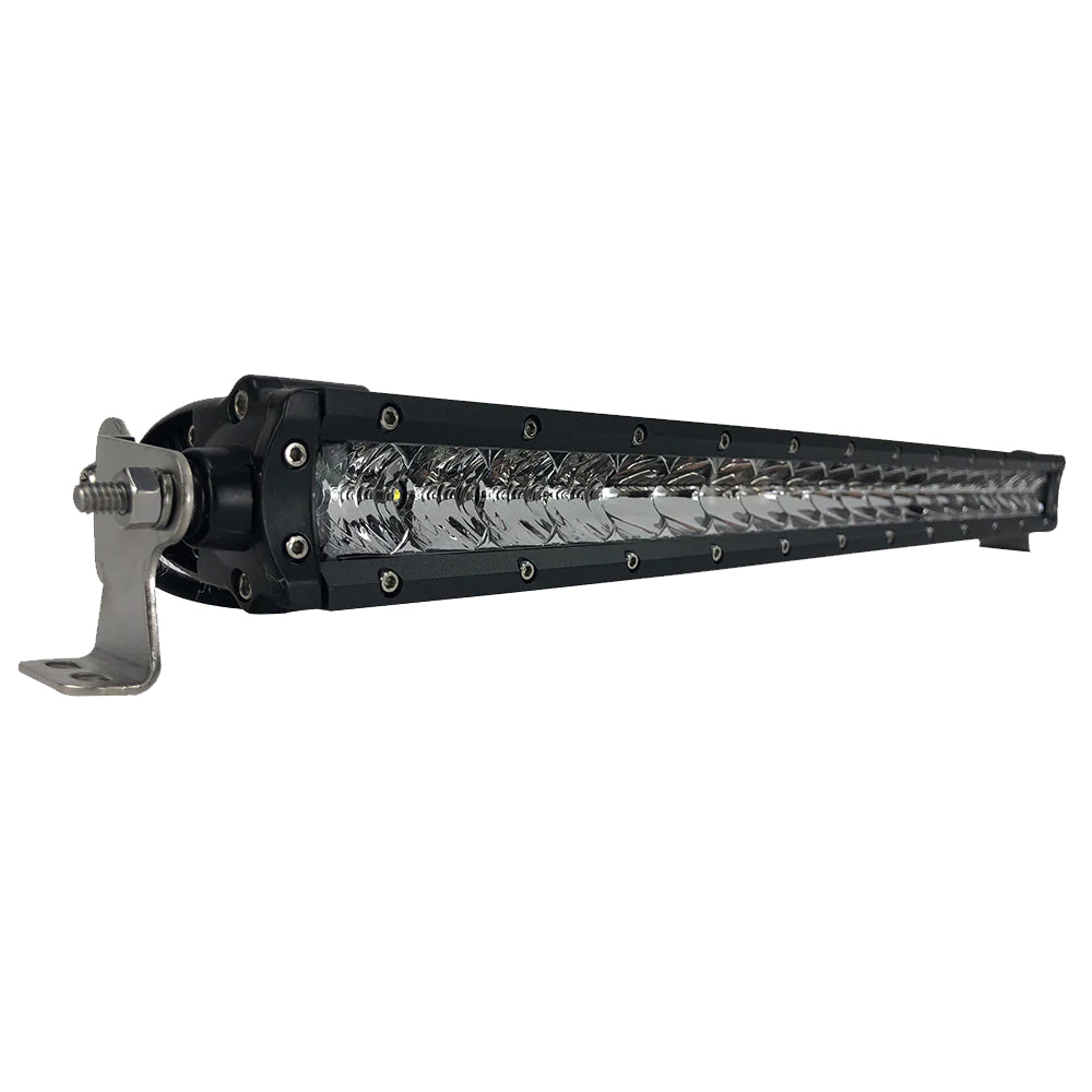 Black Oak 20" Single Row LED Light Bar - Combo Optics - Black Housing - Pro Series 3.0 [20C-S5OS] - BuoyMart.com  Lighting Black Oak LED