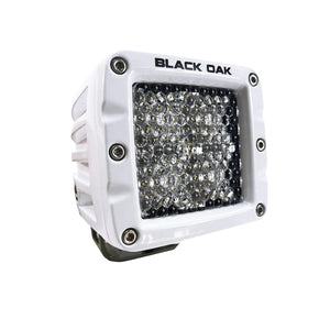 Black Oak 2" Marine LED Pod Light - Diffused Optics - White Housing - Pro Series 3.0 [2DM-POD10CR] - BuoyMart.com  Pods & Cubes Black Oak LED