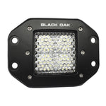 Black Oak 2" Flush Mount LED Pod Light - Flood Optics - Black Housing - Pro Series 3.0 [2F-FPOD10CR] - BuoyMart.com  Flood/Spreader Lights Black Oak LED