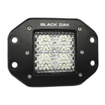 Black Oak 2" Flush Mount LED Pod Light - Diffused Optics - Black Housing - Pro Series 3.0 [2D-FPOD10CR] - BuoyMart.com  Flood/Spreader Lights Black Oak LED