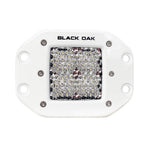 Black Oak 2" Marine Flush Mount LED Pod Light - Diffused Optics - White Housing - Pro Series 3.0 [2DM-FPOD10CR] - BuoyMart.com  Pods & Cubes Black Oak LED