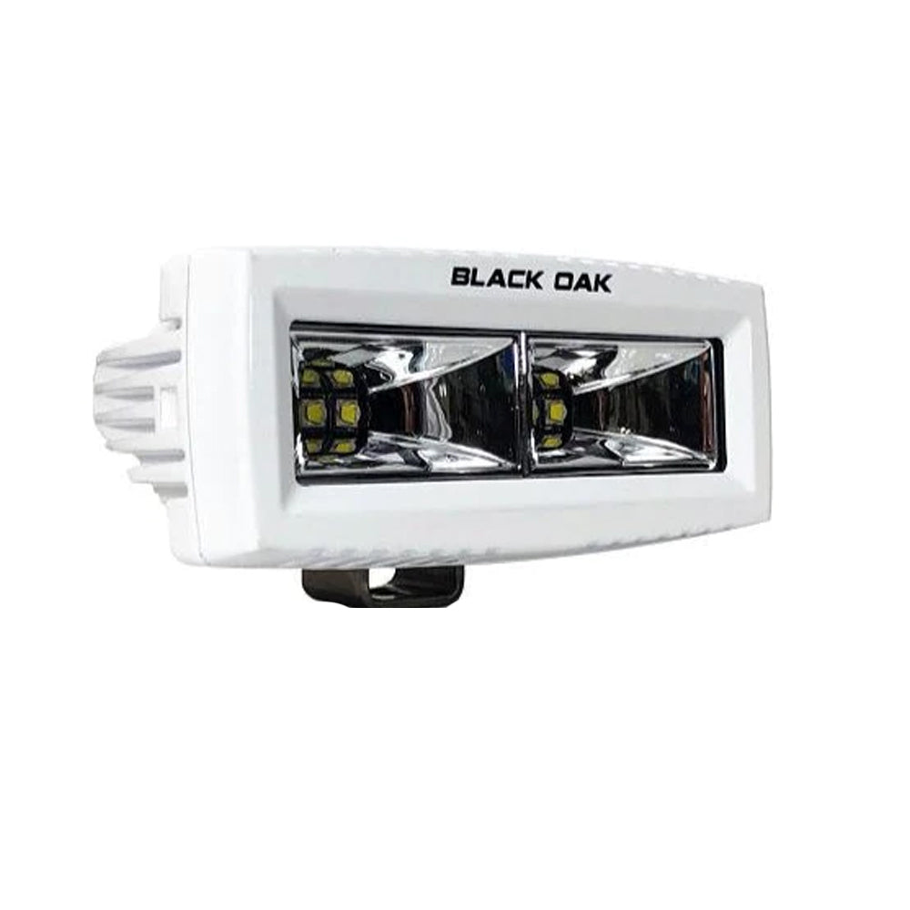 Black Oak 4" Marine Spreader Light - Scene Optics - White Housing - Pro Series 3.0 [4MS-S] - BuoyMart.com  Flood/Spreader Lights Black Oak LED