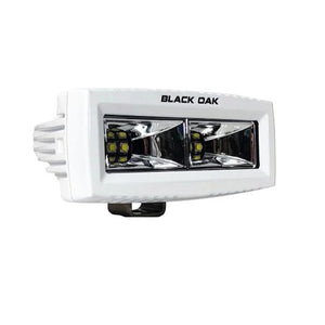 Black Oak 4" Marine Spreader Light - Scene Optics - White Housing - Pro Series 3.0 [4MS-S] - BuoyMart.com  Flood/Spreader Lights Black Oak LED