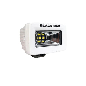 Black Oak 2" Marine Spreader Light - Scene Optics - White Housing - Pro Series 3.0 [2-MS-S] - BuoyMart.com  Flood/Spreader Lights Black Oak LED