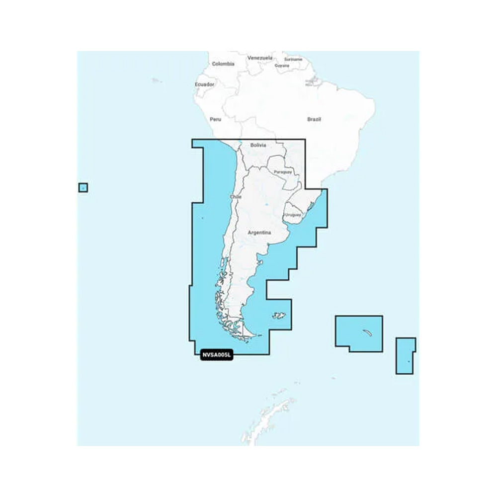 Garmin Navionics Vision+ NVSA005L - Chile, Argentina  Easter Island - Marine Charts [010-C1286-00] - BuoyMart.com  Garmin Navionics Vision+ Garmin