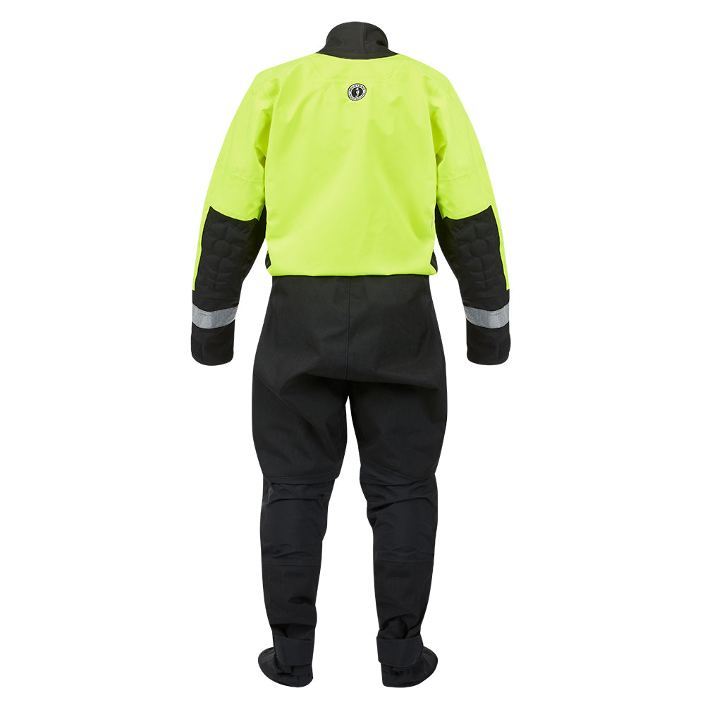 Mustang MSD576 Water Rescue Dry Suit - Fluorescent Yellow Green-Black - Large [MSD57602-251-L-101] - BuoyMart.com  Immersion/Dry/Work Suits Mustang Survival