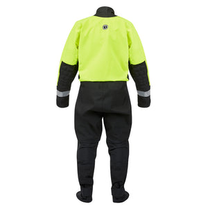 Mustang MSD576 Water Rescue Dry Suit - Fluorescent Yellow Green-Black - Large [MSD57602-251-L-101] - BuoyMart.com  Immersion/Dry/Work Suits Mustang Survival