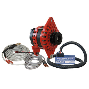 Balmar Alternator 250 AMP Kit 12V 4" Dual Foot Saddle Dual Vee Pulley Regulator  Temp Sensor [XT-DF4-250-DV-KIT ] - BuoyMart.com  Alternators Balmar